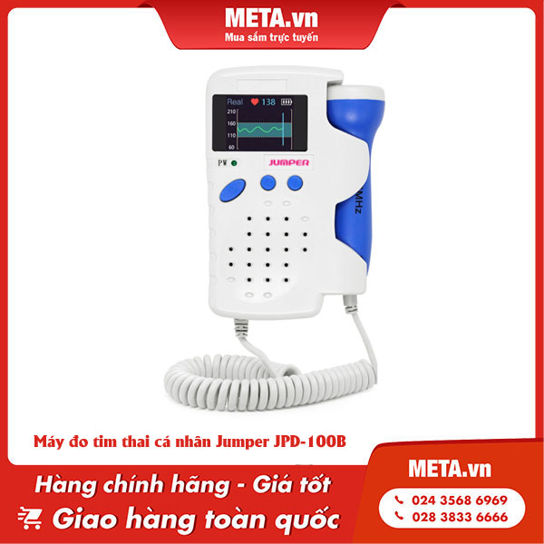 Máy đo tim thai cá nhân Jumper JPD-100B