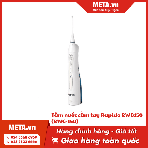 Tăm nước cầm tay Rapido RWB150 (RWG-150)