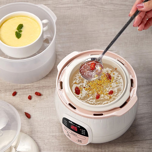 Cách chưng yến bằng nồi nấu chậm Bear
