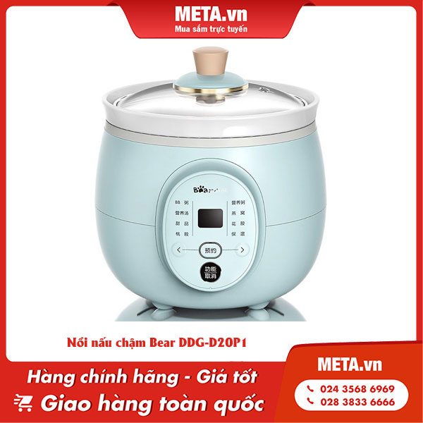 Nồi nấu chậm Bear DDG-D20P1