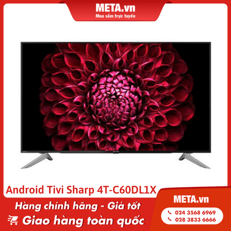 Android Tivi Sharp 4K 60 inch 4T-C60EK2X