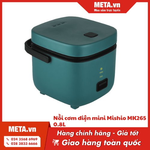 Nồi cơm điện mini Mishio MK265 0.8 lít