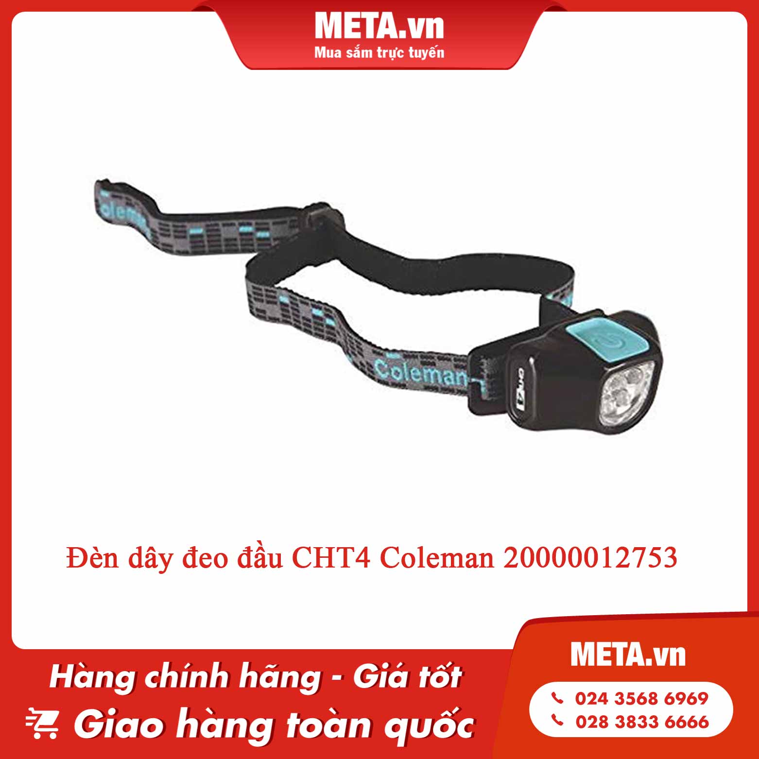 Đèn dây đeo đầu CHT4 Coleman 20000012753