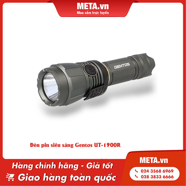 Đèn pin siêu sáng Gentos UT-1900R