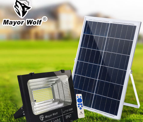 Giá đèn năng lượng mặt trời Mayor Wolf