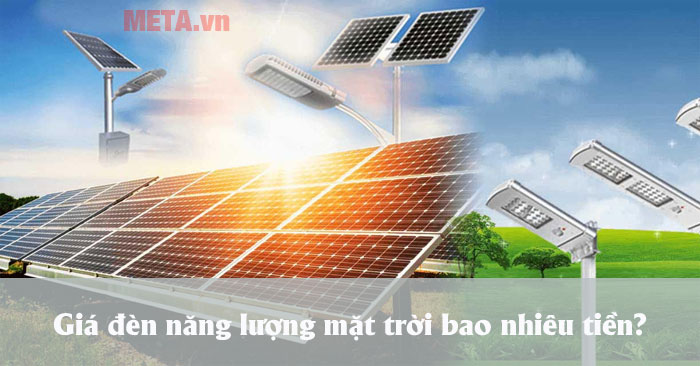 Giá đèn năng lượng mặt trời