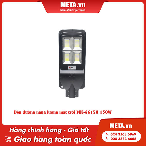 Đèn đường năng lượng mặt trời MK-66150 150W