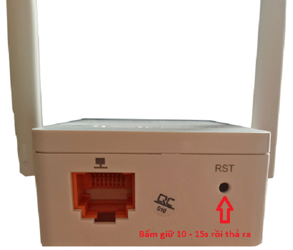 Cách Reset Totolink EX200 đơn giản