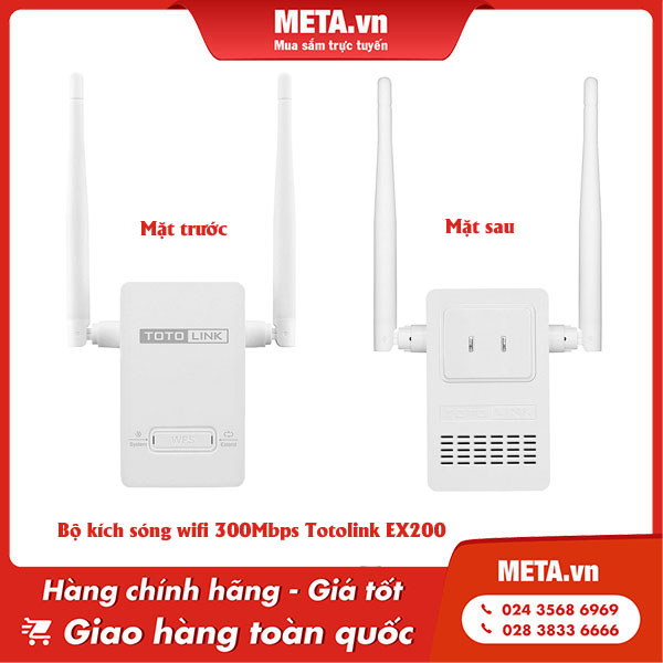 Bộ kích sóng Totolink EX200