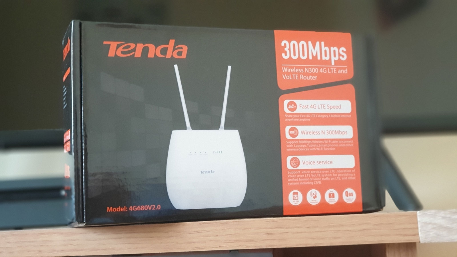 bộ phát Wifi sử dụng sim 4G LTE Tenda 4G03