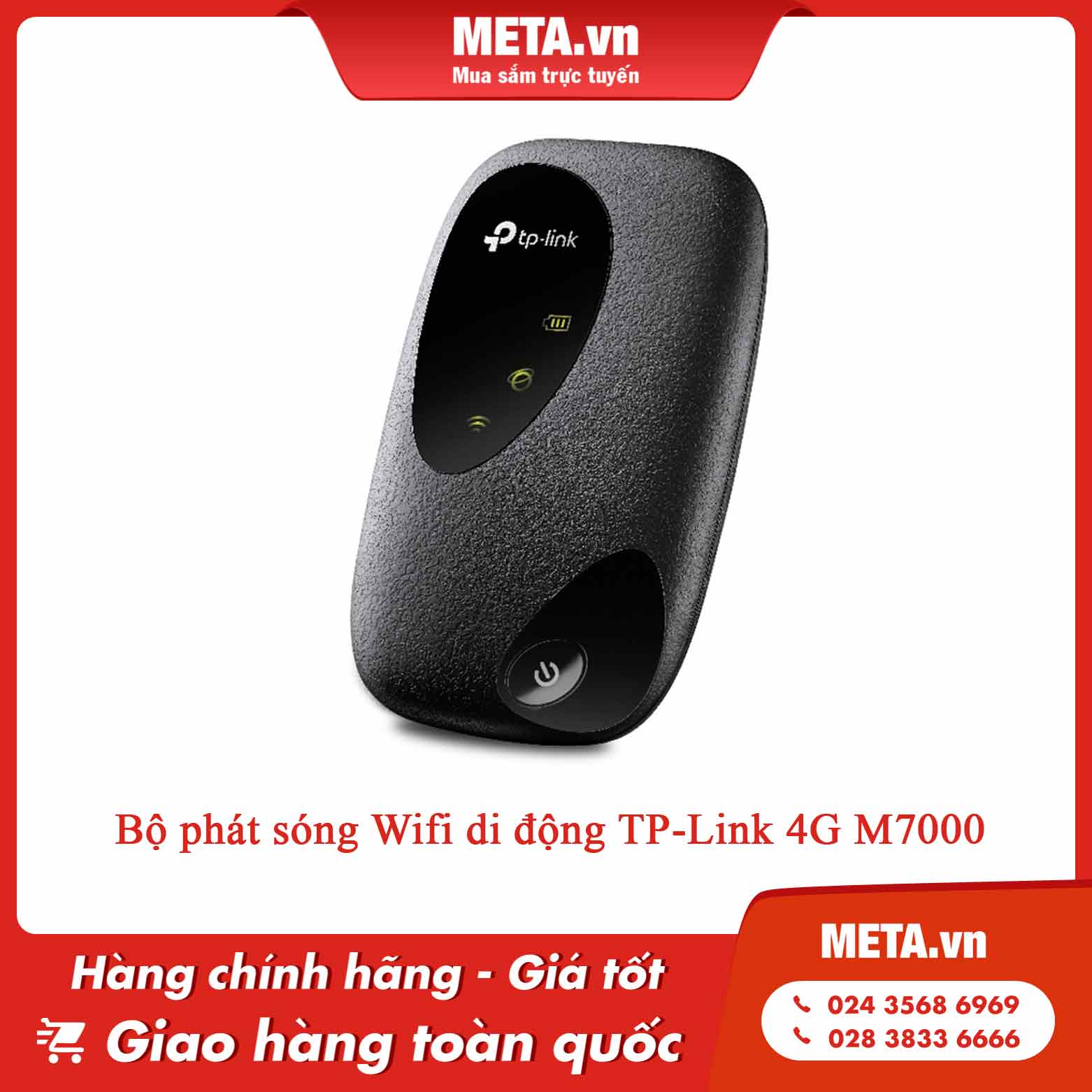 Bộ phát sóng Wifi di động TP-Link 4G M7000