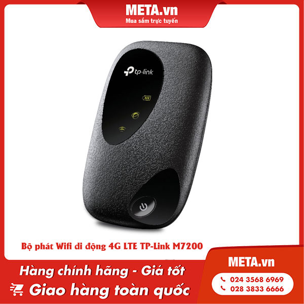 Bộ phát Wifi di động 4G LTE TP-Link M7200