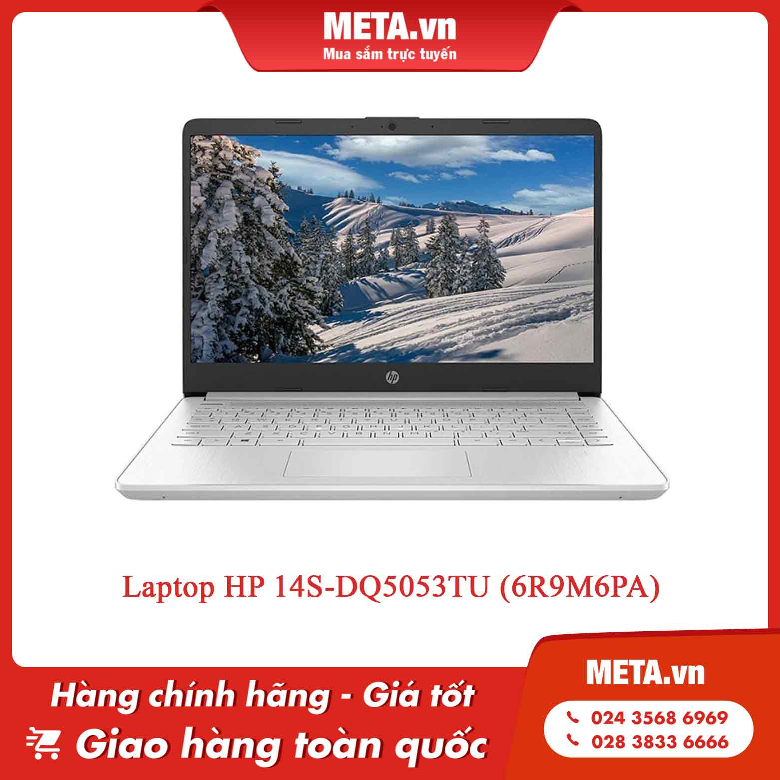 Laptop dưới 20 triệu HP 14S-DQ5053TU (6R9M6PA)