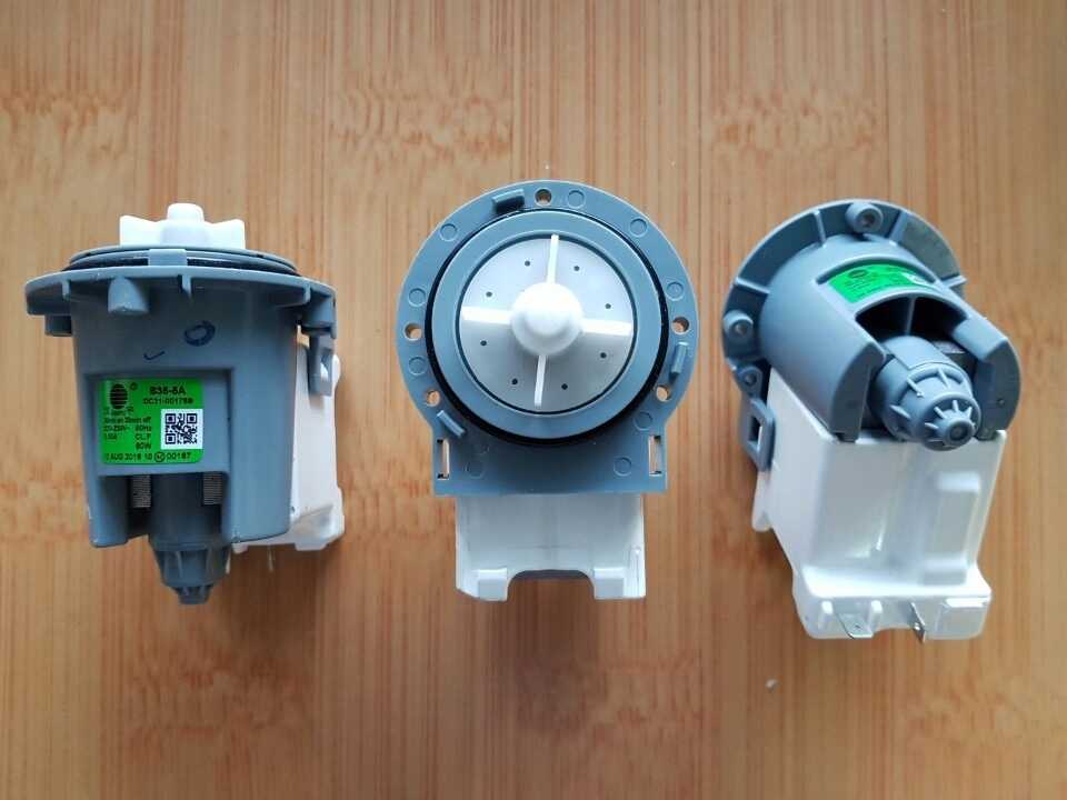 Máy giặt có mùi khét do cháy bơm xả nước