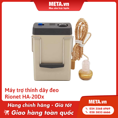 Máy trợ thính dây đeo Rionet HA-20Dx
