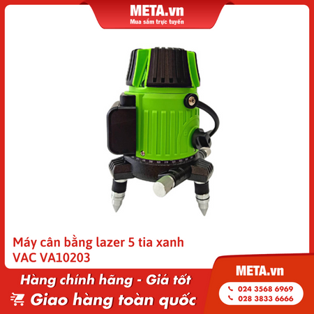 Máy cân bằng lazer 5 tia xanh 6mw VAC VA10203