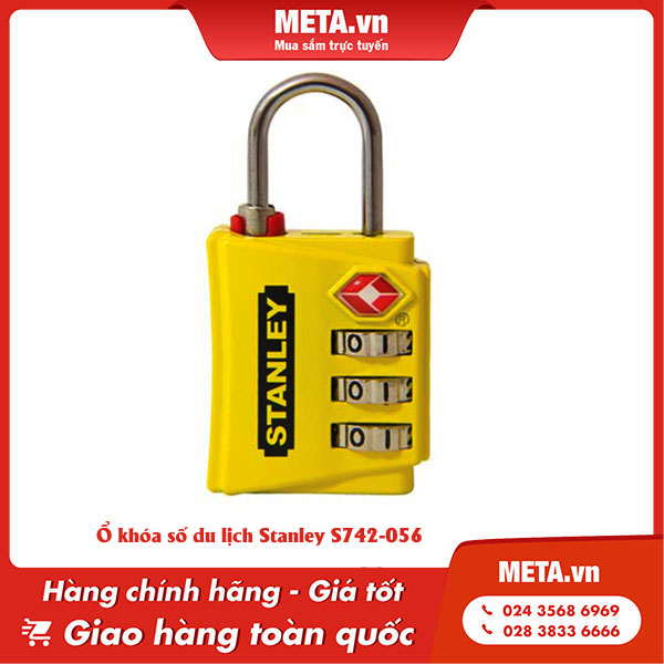 Ổ khóa số du lịch Stanley S742-056