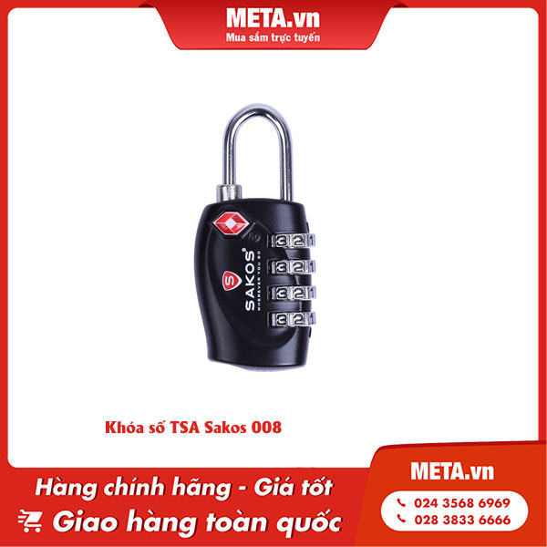 Khóa số TSA Sakos 008
