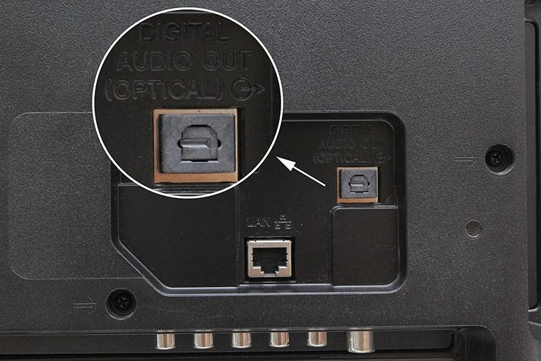 Cổng Optical trên tivi 