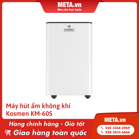 Máy hút ẩm không khí công nghiệp Kosmen KM-60S