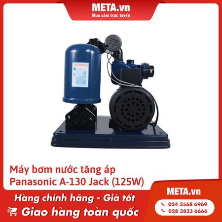 Máy bơm nước tăng áp tự động Panasonic A-130 Jack (125W)