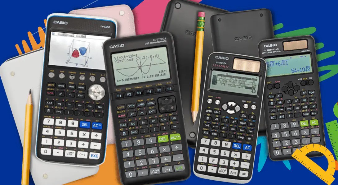 Các dòng máy tính khoa học Casio