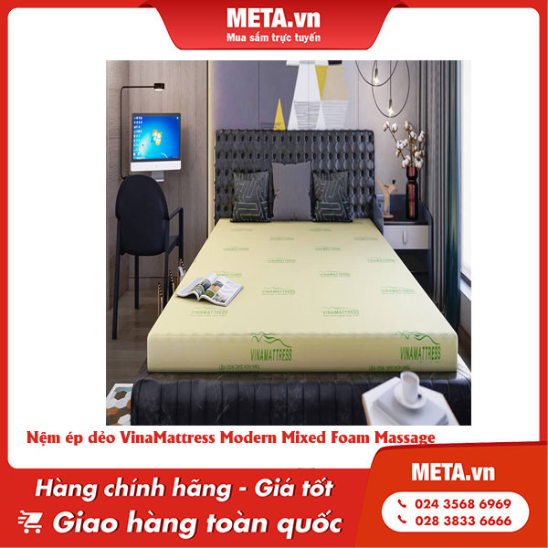 Nệm ép dẻo VinaMattress Modern Mixed Foam Massage