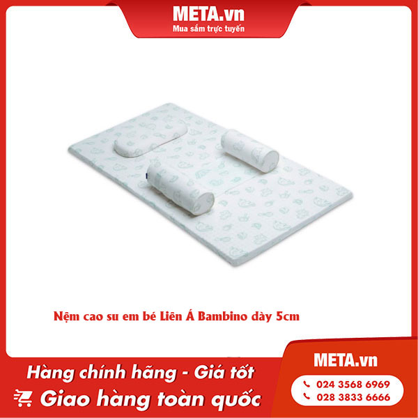 Nệm cao su em bé Liên Á Bambino