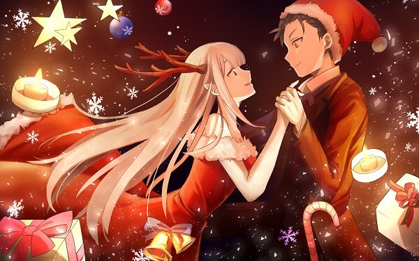 1001 Ảnh Anime Giáng Sinh Đẹp, Cute Nhất 2022 - Meta.Vn