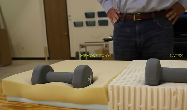 So sánh nệm foam và nệm cao su