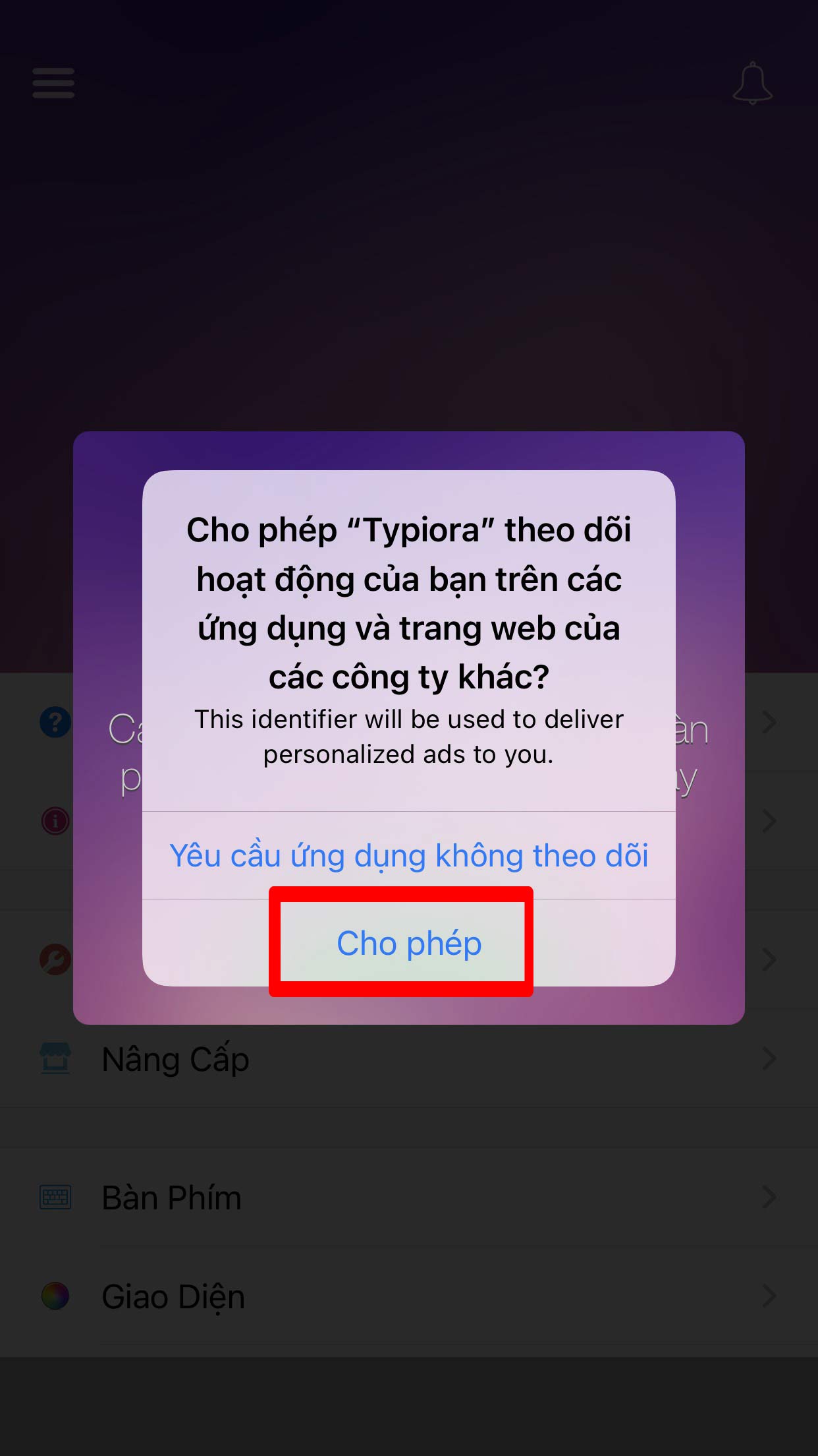 Mở ứng dụng Typiora lên