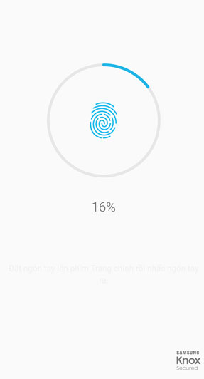 Cách đặt mật khẩu vân tay cho samsung