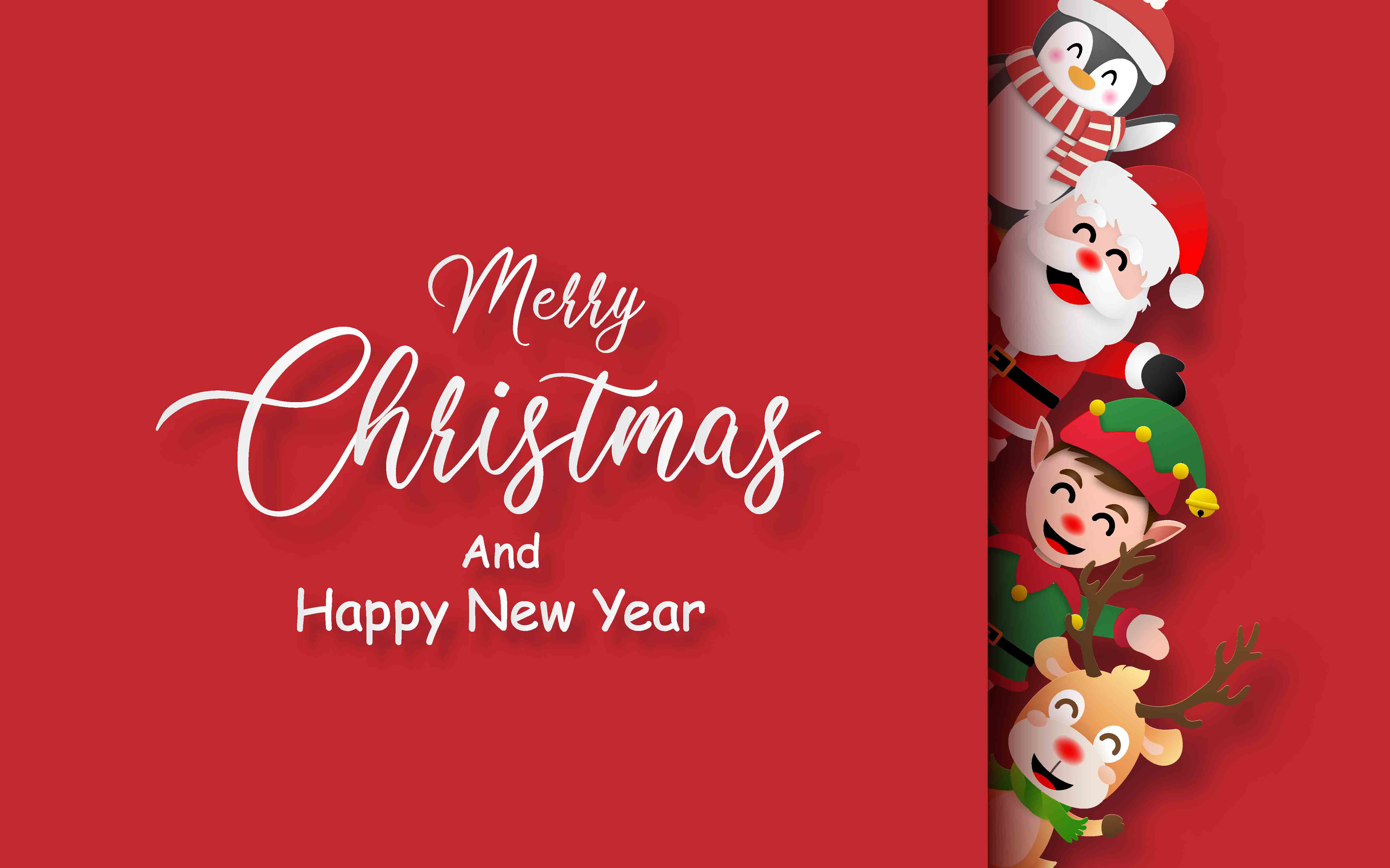 merry christmas and happy new year email sign off