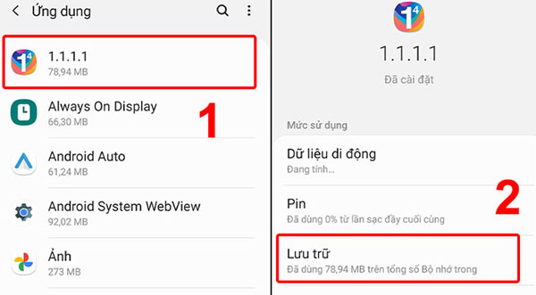 Cách xóa bộ nhớ đệm trên Samsung
