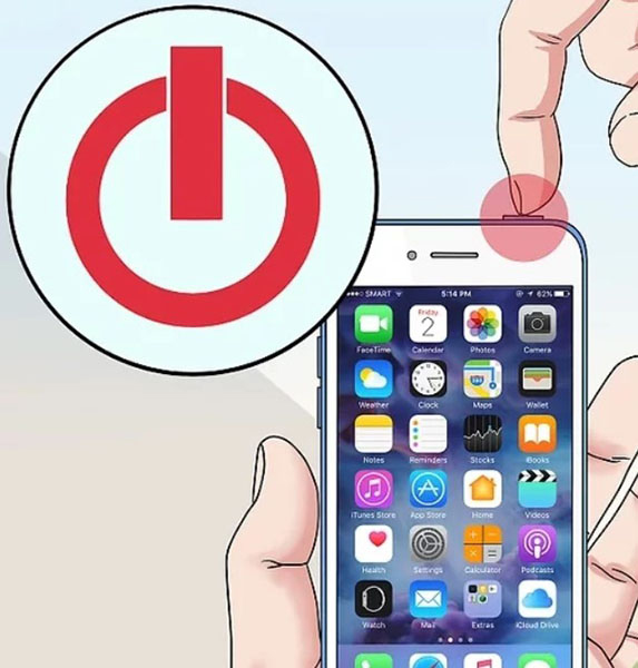 Cách tắt nguồn iPhone 5, SE đời đầu