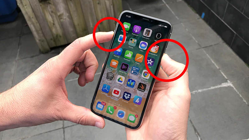Cách tắt nguồn cho iPhone X, XS/XR