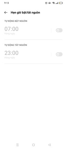 Cách tắt nguồn điện thoại OPPO không cần nút nguồn