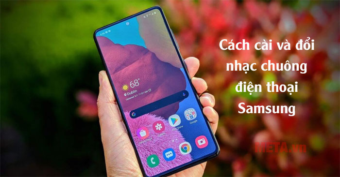 Cách cài nhạc chuông cho Samsung từ Zing MP3