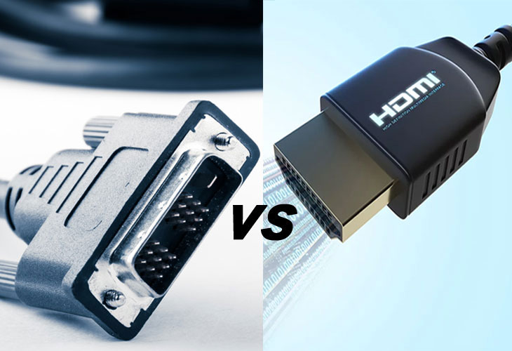 So sánh cổng DVI và HDMI