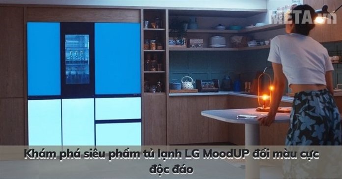 Khám phá siêu phẩm tủ lạnh LG MoodUP đổi màu cực độc đáo: Giá bao nhiêu? Bao giờ bán?