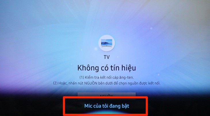 Cách tìm kiếm giọng nói tivi Samsung