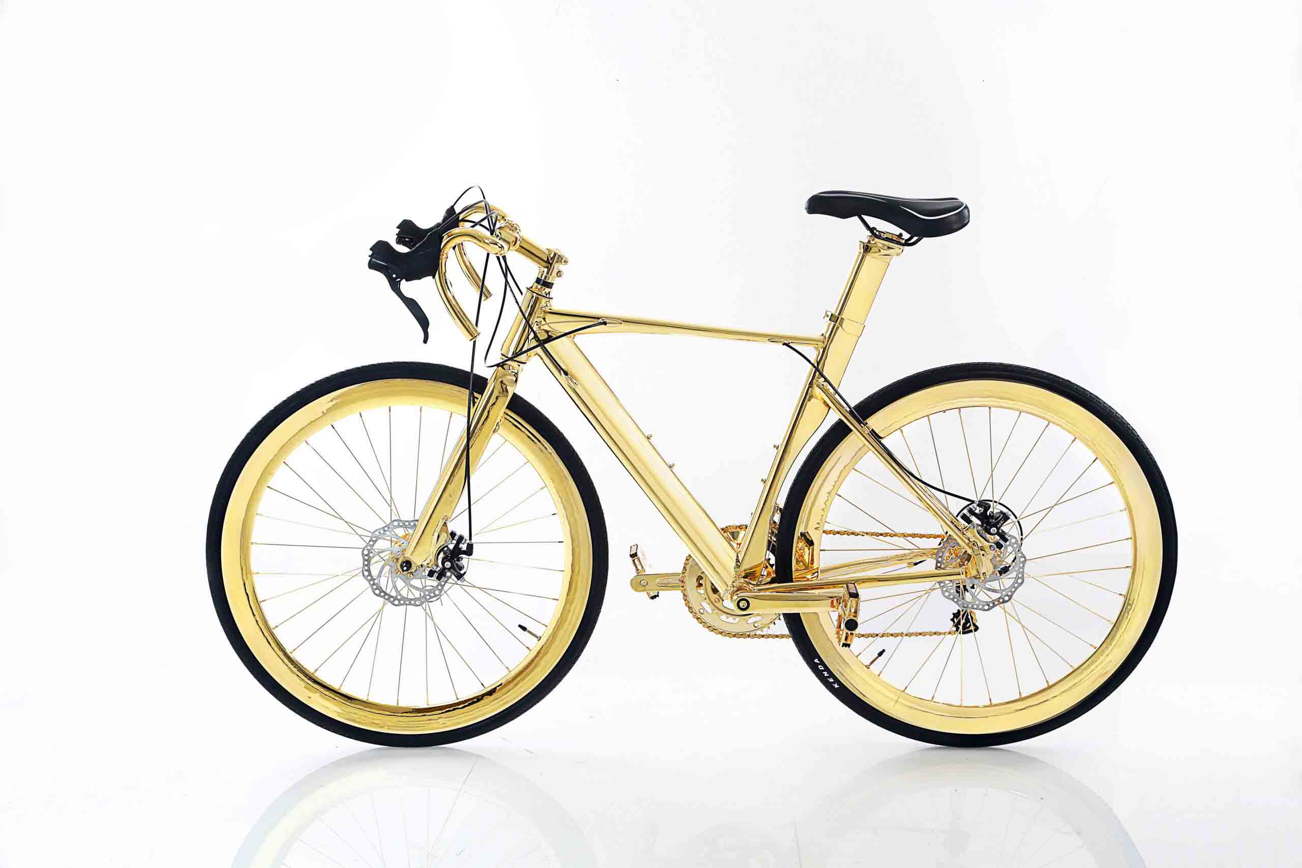 24K Gold Men’s Racing Bike