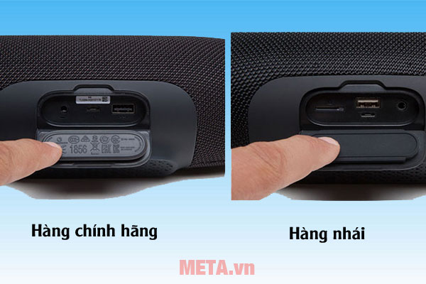 Cách kiểm tra loa JBL chính hãng thông qua thiết kế