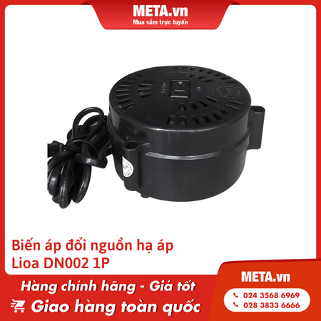Biến áp đổi nguồn hạ áp Lioa DN002 1P