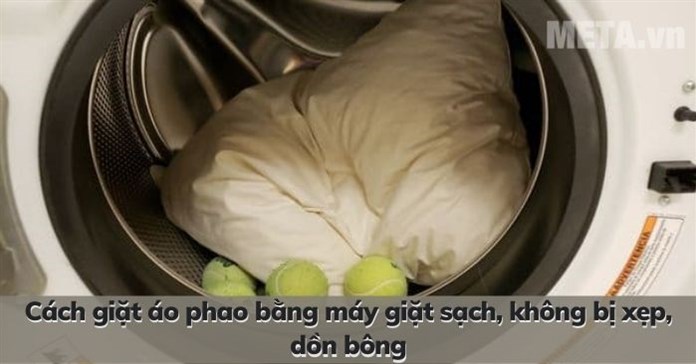 Cách giặt áo phao bằng máy giặt sạch, không bị xẹp, dồn bông