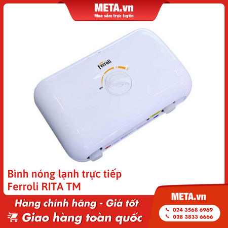Bình nóng lạnh trực tiếp Ferroli RITA FS-4.5 TM 