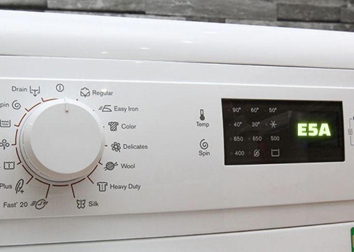 Lỗi E5A máy giặt Electrolux 