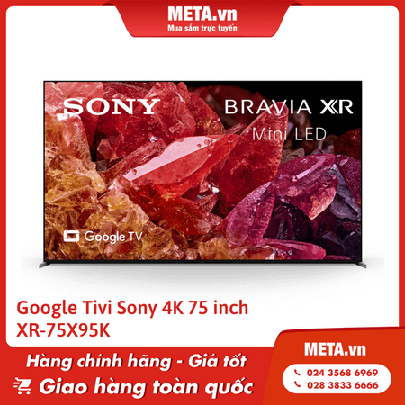 Google Tivi Sony 4K 75 inch XR-75X95K