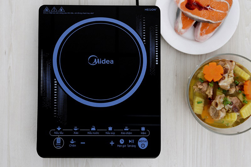 Giá bếp từ Midea