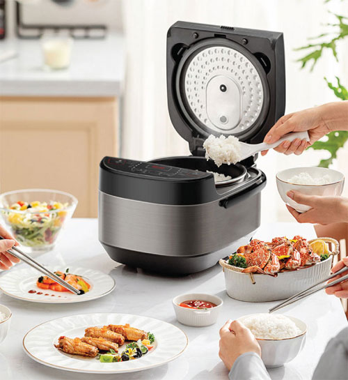 Nồi cơm điện Coex có thiết kế sang trọng